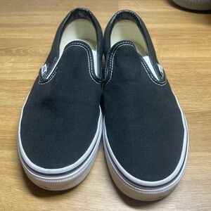 VANS Black slip one 7.5